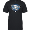 Funny Superhero Mashup Emblem Classic Men's T-shirt
