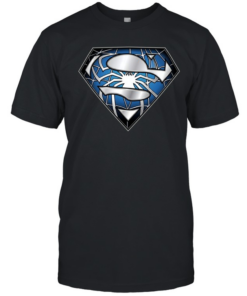 Funny Superhero Mashup Emblem Classic Men's T-shirt