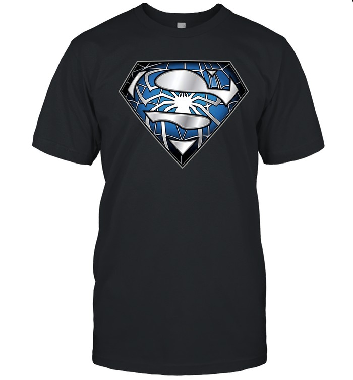 Funny Superhero Mashup Emblem Classic Men's T-shirt