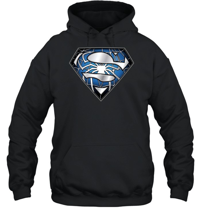 Funny Superhero Mashup Emblem Unisex Hoodie