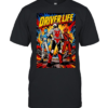 G.I. Joe Dreadnoks Driver Life Zartan Road Pig and Zarana Cobra command  Classic Men's T-shirt