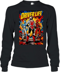 G.I. Joe Dreadnoks Driver Life Zartan Road Pig and Zarana Cobra command  Long Sleeved T-shirt