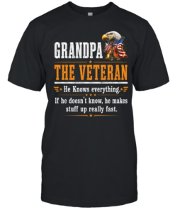 GRANDPA VETERAN  Classic Men's T-shirt