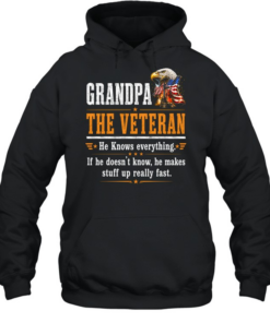 GRANDPA VETERAN  Unisex Hoodie