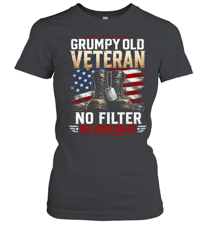 GRUMPY OLD VETERAN Classic Women's T-shirt