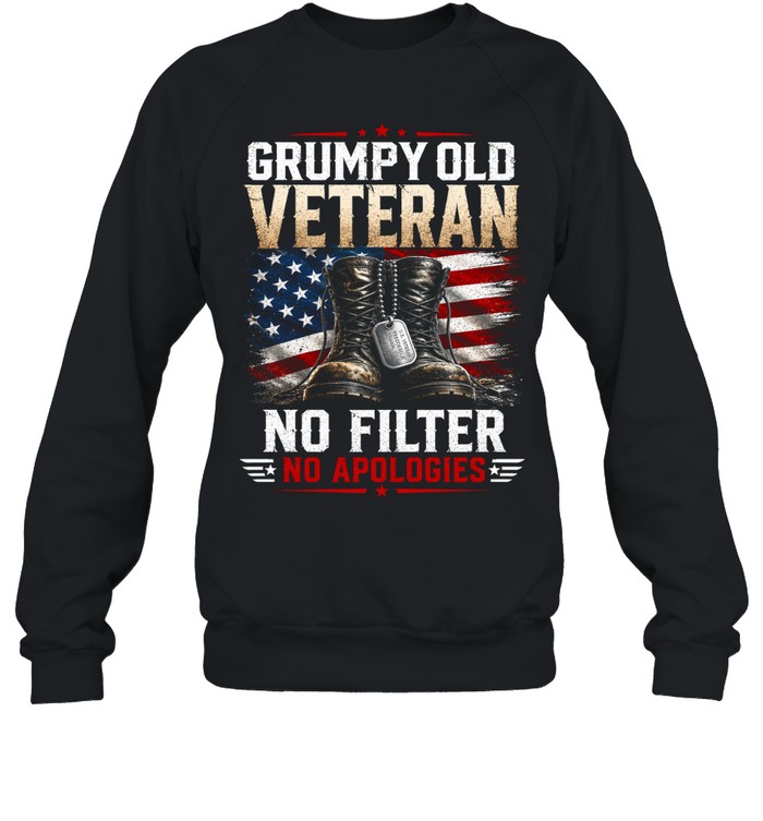 GRUMPY OLD VETERAN Unisex Sweatshirt