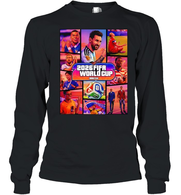 GTA 2026 FIFA World Cup T Long Sleeved T-shirt