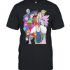 GameCube Characters Super Smash Bros Melee Roster Nintendo Gaming Classic Men's T-shirt