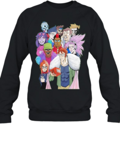 GameCube Characters Super Smash Bros Melee Roster Nintendo Gaming  Unisex Sweatshirt