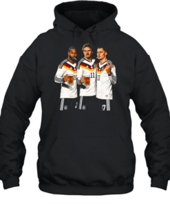 German football the middle finger gesture 4  Unisex Hoodie