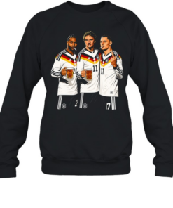 German football the middle finger gesture 4  Unisex Sweatshirt