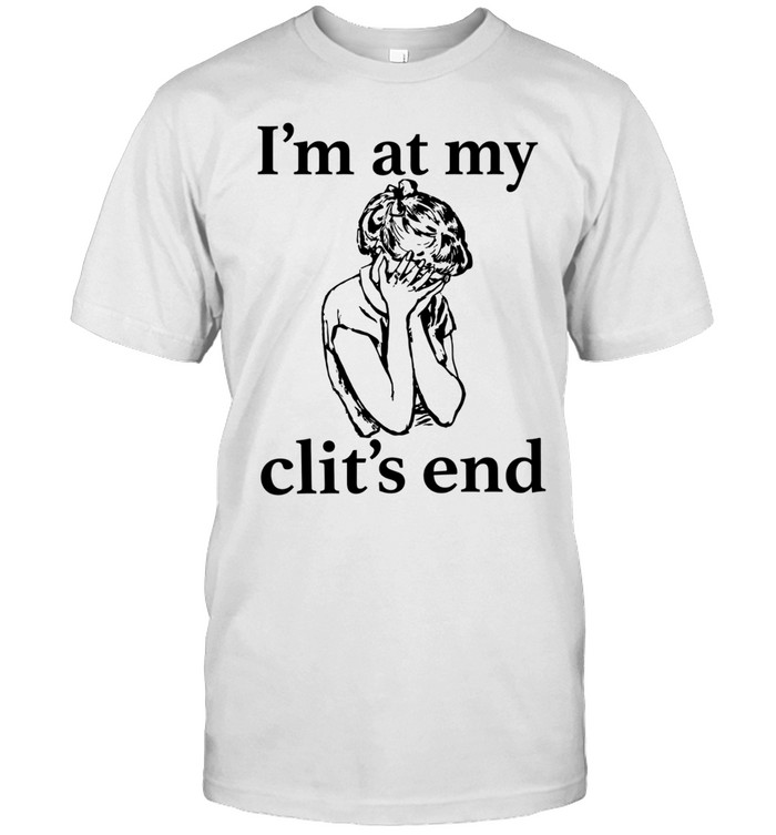 Girl crying I’m at my client’s end Classic Men's T-shirt