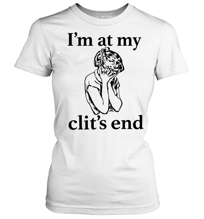 Girl crying I’m at my client’s end Classic Women's T-shirt