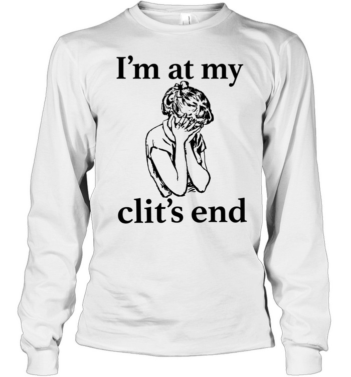 Girl crying I’m at my client’s end Long Sleeved T-shirt