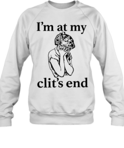 Girl crying I’m at my client’s end Unisex Sweatshirt