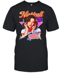 Girl nightcall love hotline sweet dream smoking  Classic Men's T-shirt