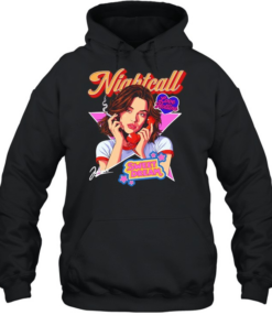 Girl nightcall love hotline sweet dream smoking  Unisex Hoodie