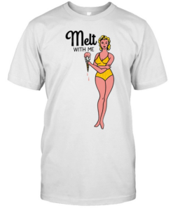 Girl summer melt with me ice cream T Classic Men's T-shirt