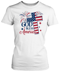 God Bless America  Classic Women's T-shirt