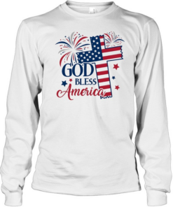 God Bless America  Long Sleeved T-shirt