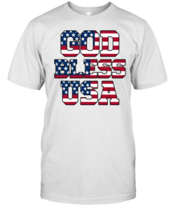 God Bless USA  Classic Men's T-shirt