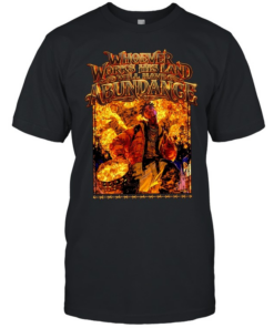 Gold whoever works his land will have abundance  Classic Men's T-shirt