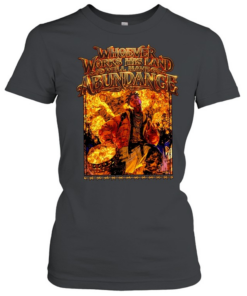 Gold whoever works his land will have abundance Classic Women's T-shirt