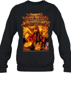 Gold whoever works his land will have abundance Unisex Sweatshirt