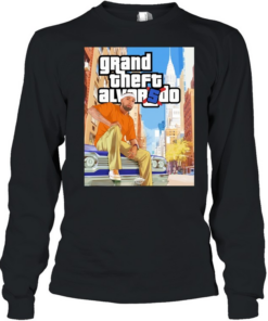 Grand Theft Alvar5do Steal City Edition T Long Sleeved T-shirt