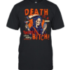 Grim Reaper Death is a thirsty bitch local menace apparel co phone text T Classic Men's T-shirt