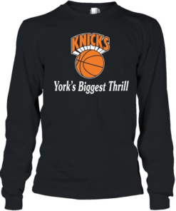 Hailey Bieber Knicks York’s Biggest Thrill  T Long Sleeved T-shirt