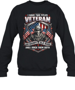 I HAVE TWO TITLES  Unisex Sweatshirt