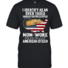 I Identify As An Over Taxed Under Represented Non-Woke Pissed Off American Citizen T Classic Men's T-shirt