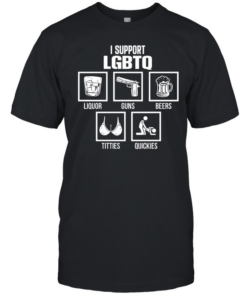 I Support LGBTQ Classic Men's T-shirt
