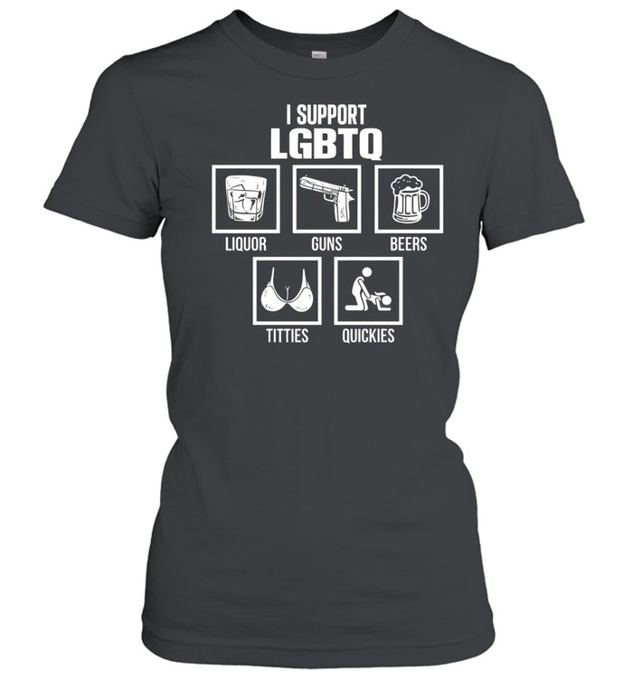 I Support LGBTQ Classic Women's T-shirt