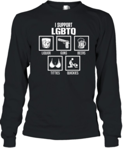 I Support LGBTQ Long Sleeved T-shirt
