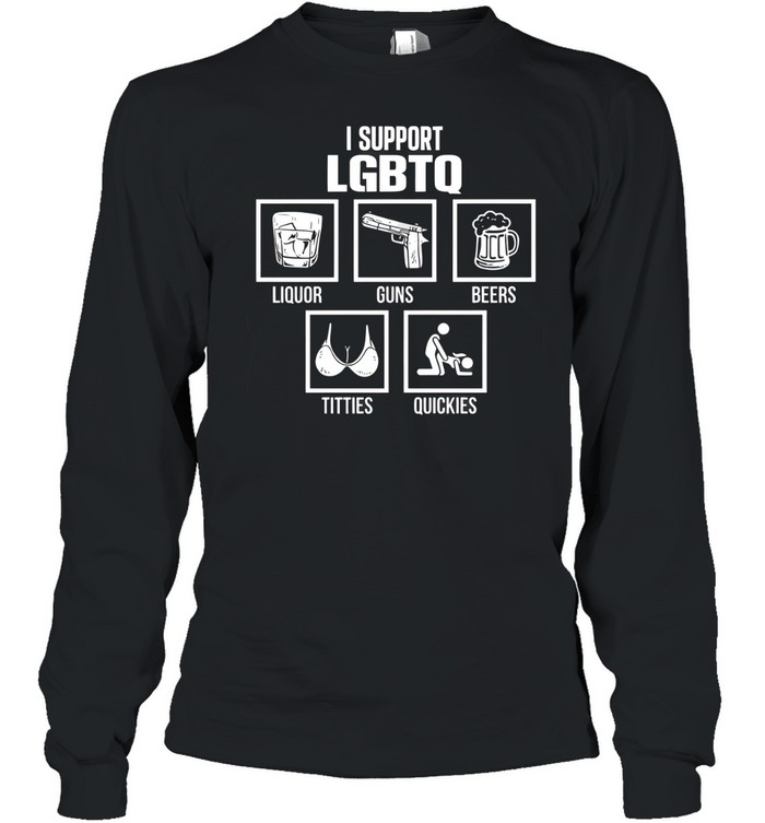 I Support LGBTQ Long Sleeved T-shirt