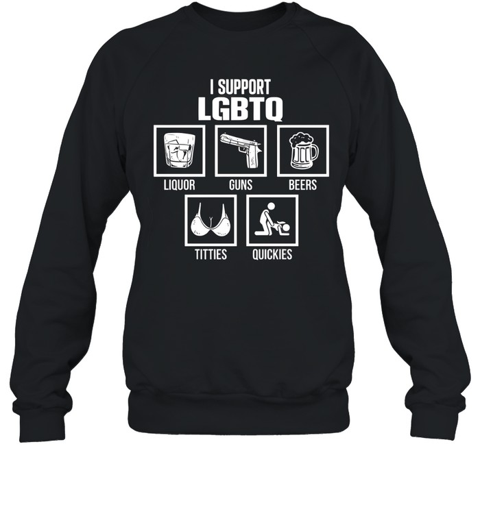 I Support LGBTQ Unisex Sweatshirt