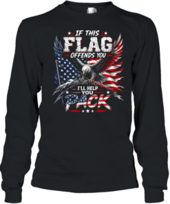 IF THIS FLAG Long Sleeved T-shirt