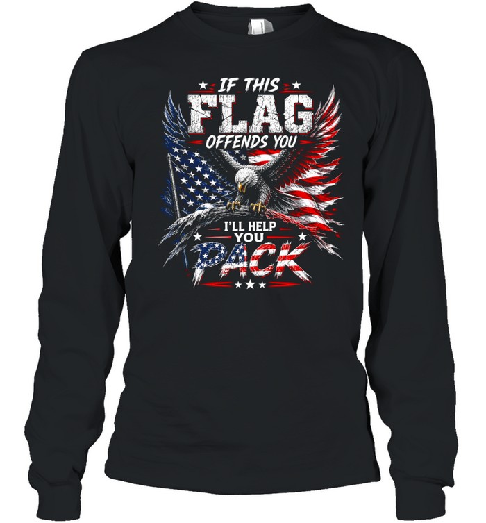 IF THIS FLAG Long Sleeved T-shirt