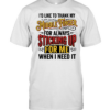 I'd Like To Thank My Middle Finger For Always Sticking Up For Me When I Need It T Classic Men's T-shirt