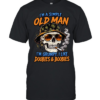 I'm A Simple Old Man I'm Grumpy I Like Doobies & Boobies T Classic Men's T-shirt