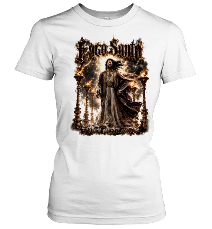 Jesus fogo santo o incio das revelacoes Classic Women's T-shirt