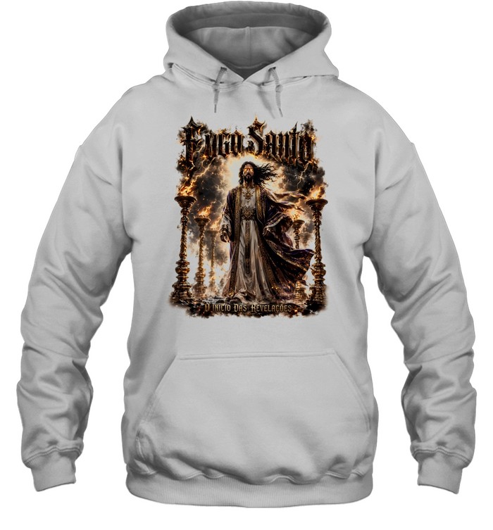 Jesus fogo santo o incio das revelacoes Unisex Hoodie