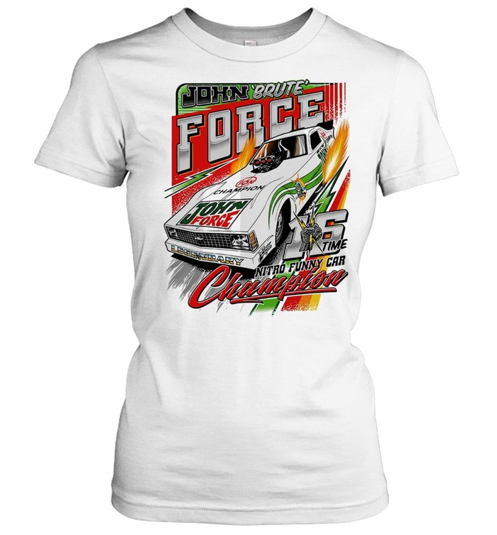 John Force Vintage Throwback Classic Women's T-shirt