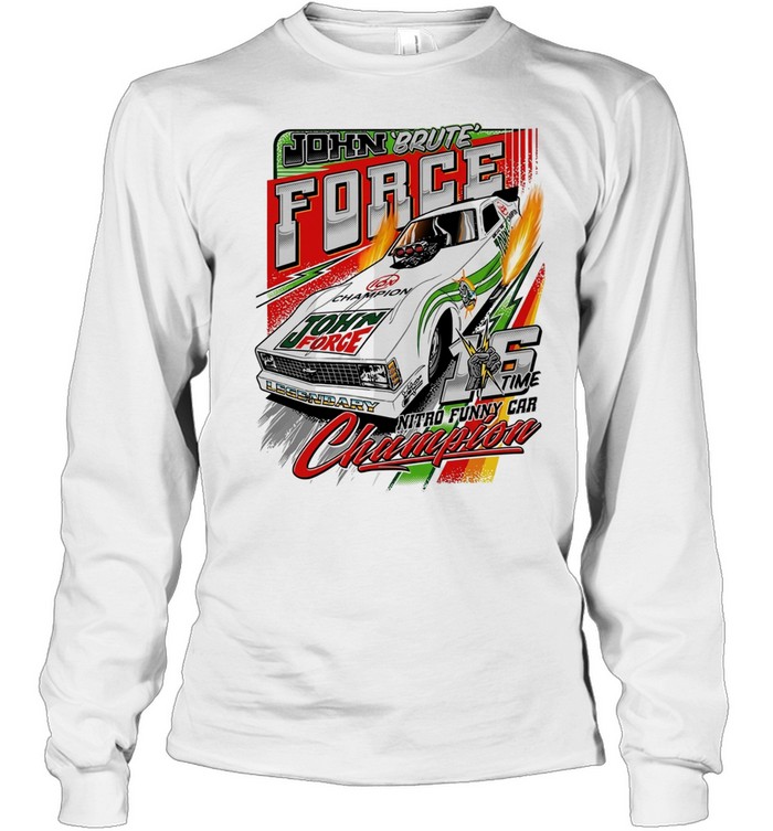 John Force Vintage Throwback Long Sleeved T-shirt