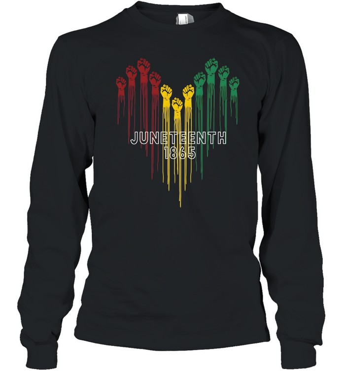 Juneteenth 1865 Long Sleeved T-shirt