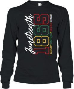 Juneteenth 1865 Long Sleeved T-shirt