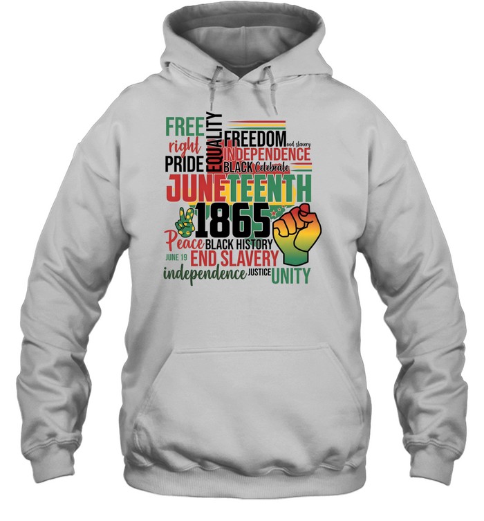 Juneteenth 1865 Unisex Hoodie