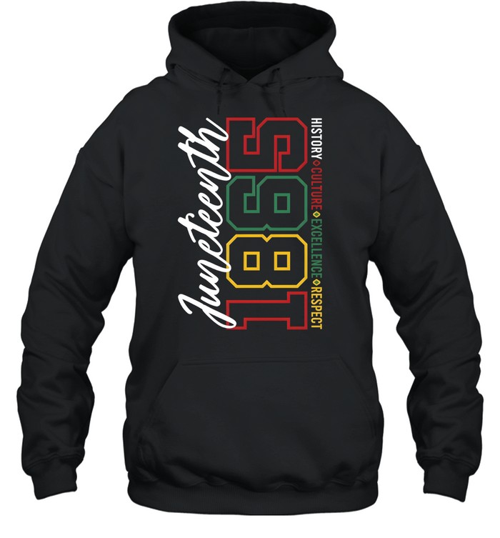 Juneteenth 1865 Unisex Hoodie